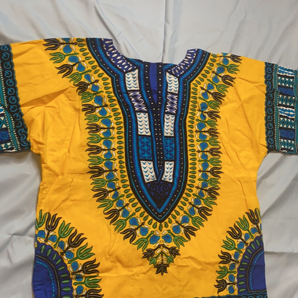 Multi Color Dashiki - Picture 3 of 4